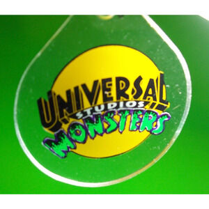 Williams Monster Bash Pinball Machine Plastic Keychain Universal Studios NOS